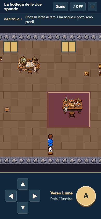 The workshop in the game