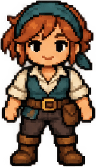 Sprite in pixel art di Lina